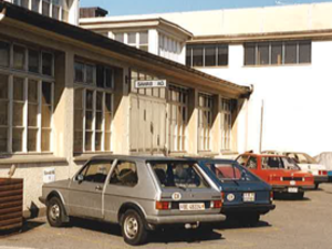 La produzione di Sawab a Belp negli anni '80 